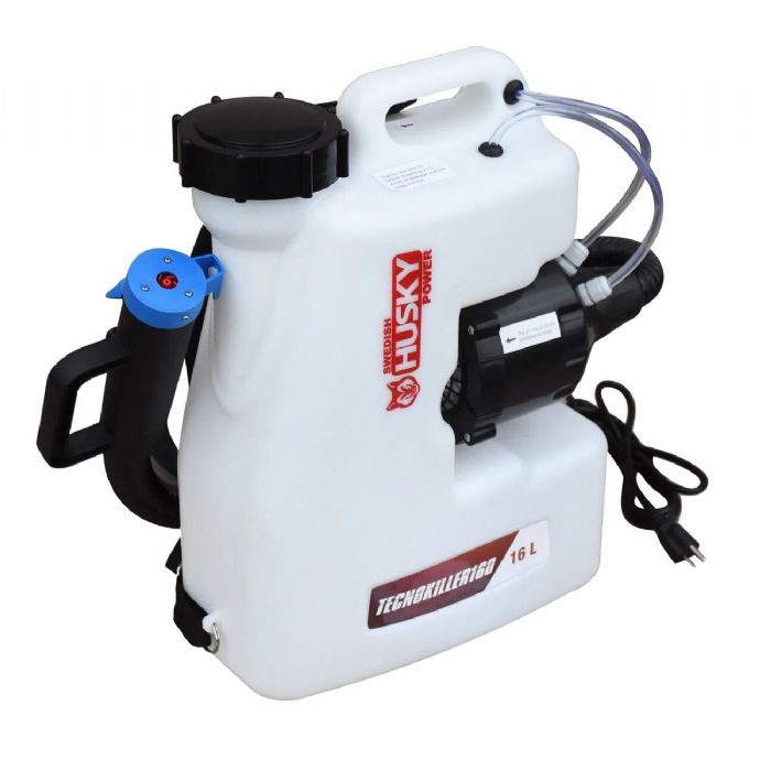 TECNOKILLER160 NEBULIZADORA SWEDISH HUSKY POWER 16 LITROS 1,400W 110V/60HZ BOQUILLA ULV 